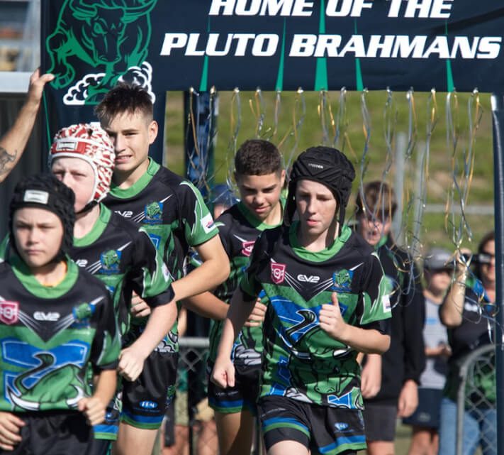 Young athletes preparing to the fight in Football club at Proserpine Whitsunday Junior Rugby League